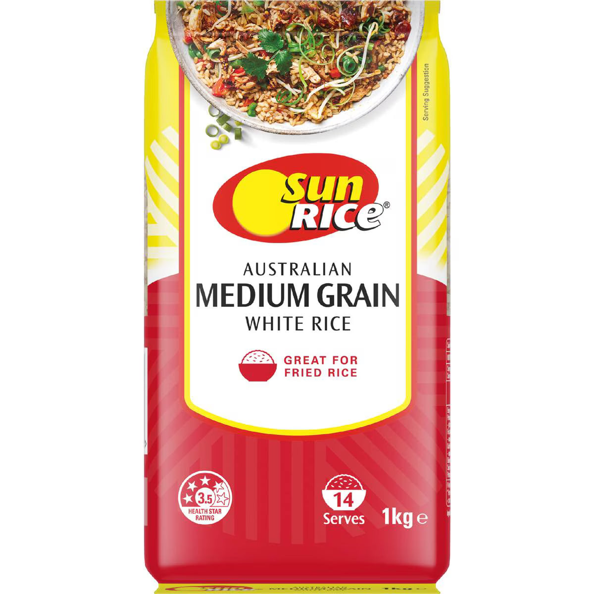 Australian White Rice Medium Grain | 1kg | Sunrice | YG-010116-MC-978701