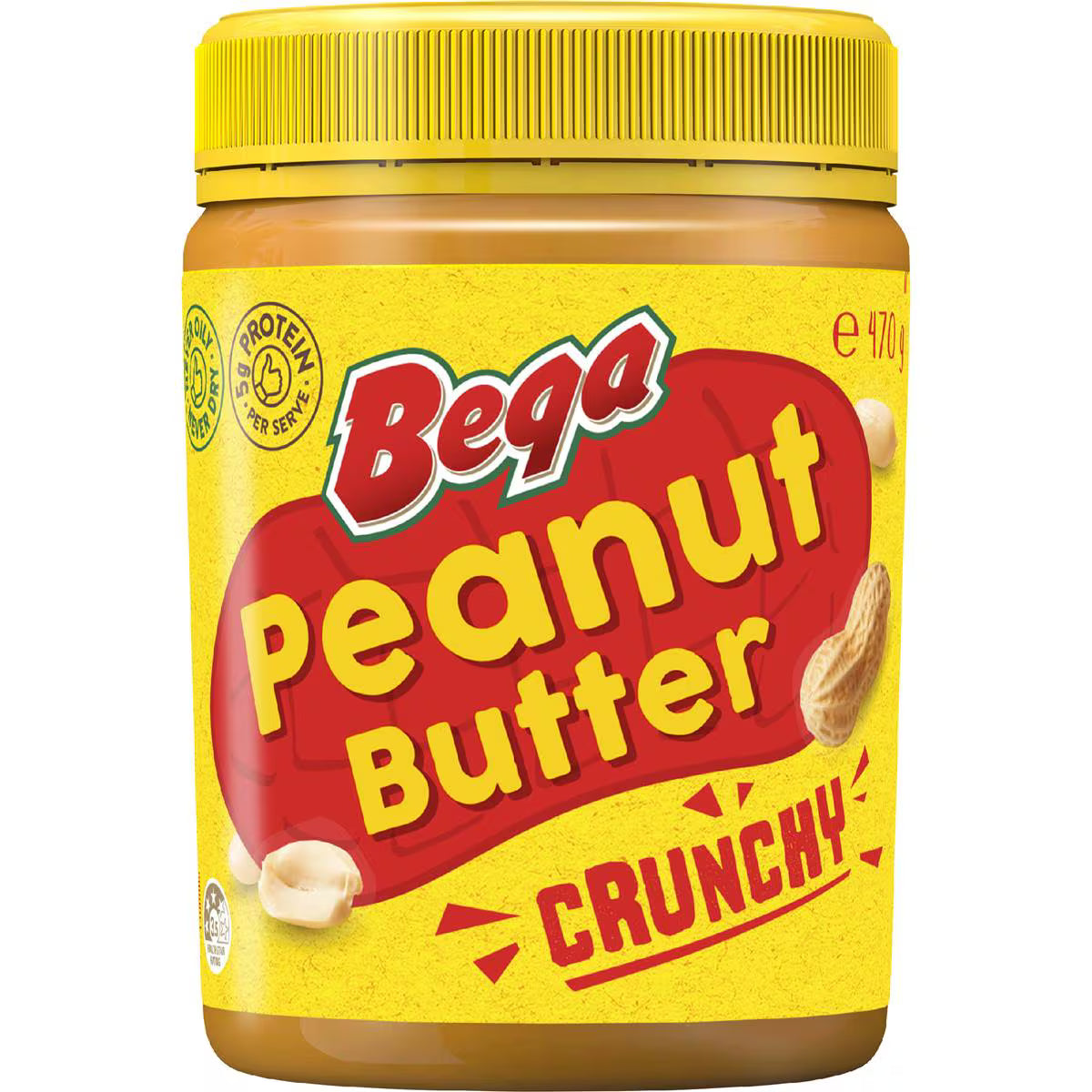 Peanut Butter Crunchy | 470g | Bega | YG-112019-MC-978277