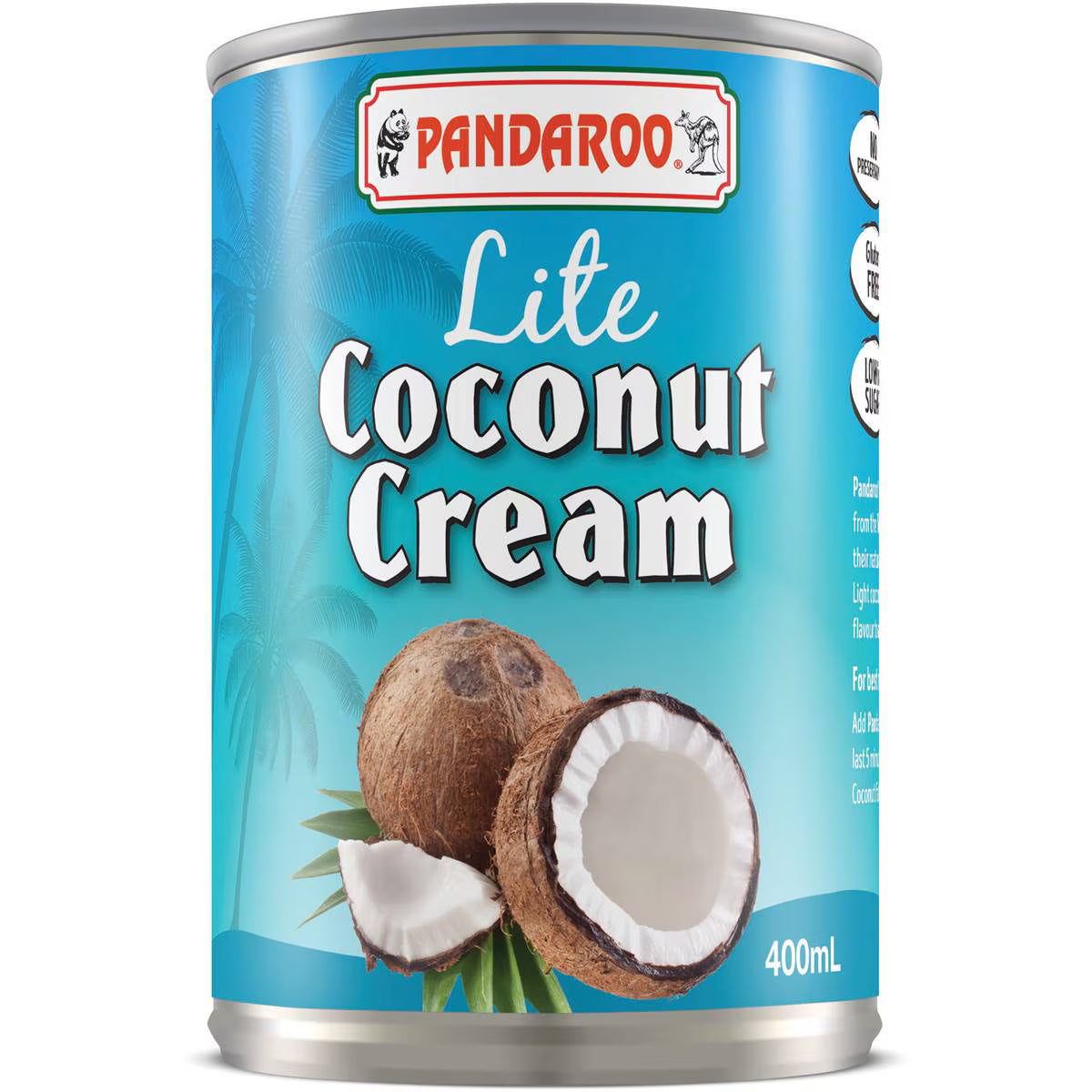 Light Coconut Cream | 400ml | Pandaroo | YG-012505-WW-058188
