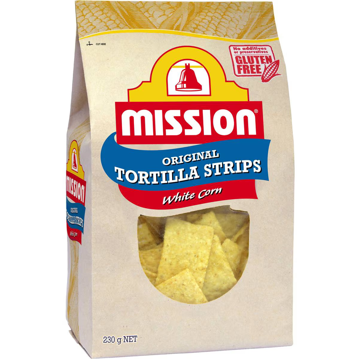 Tortilla Strips White Corn | 230g | Mission | YG-111592-MC-976719