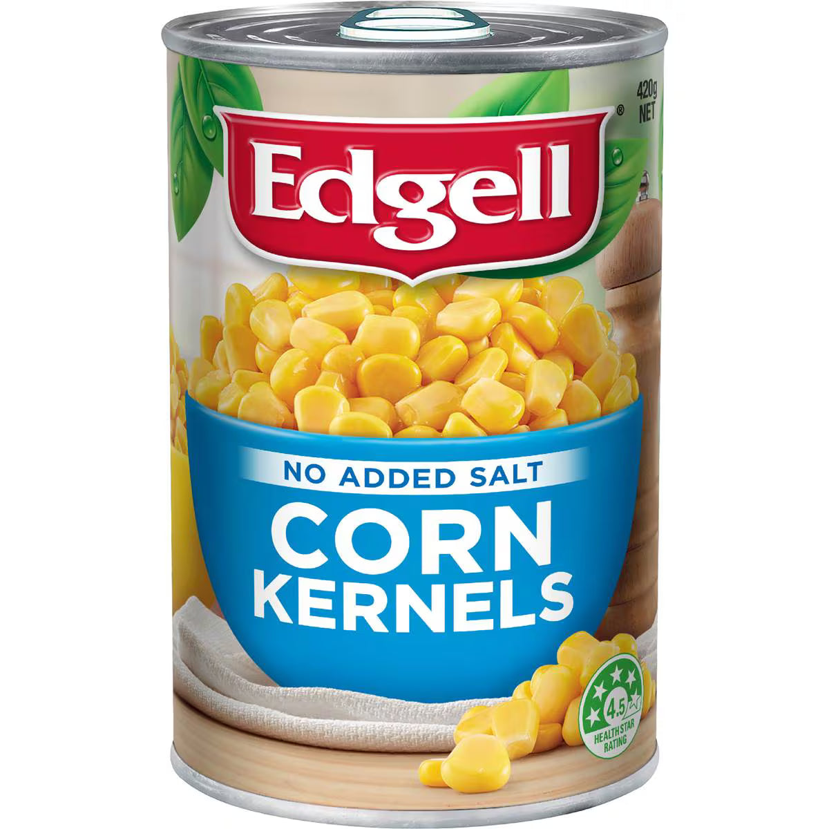 Sweet Corn Kernels No Added Salt | 420g | Edgell | YG-112095-MC-150573