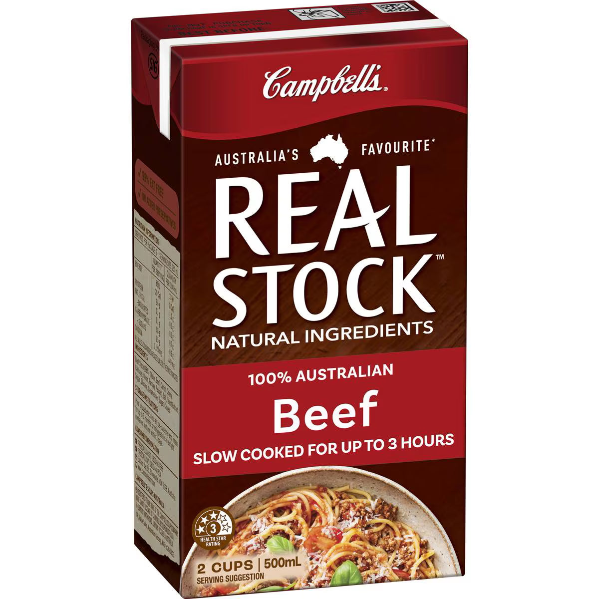 Real Stock Beef Liquid Stock | 500ml | Campbell's | YG-112135-MC-978724