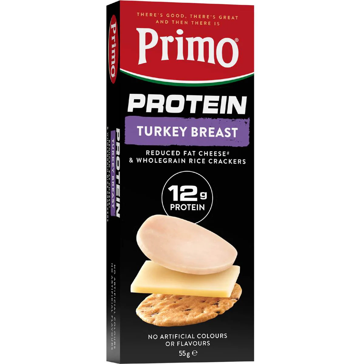 Protein Turkey Breast Cheese & Wholegrain Crackers | 55g | Primo | YG-112383-MC-981099