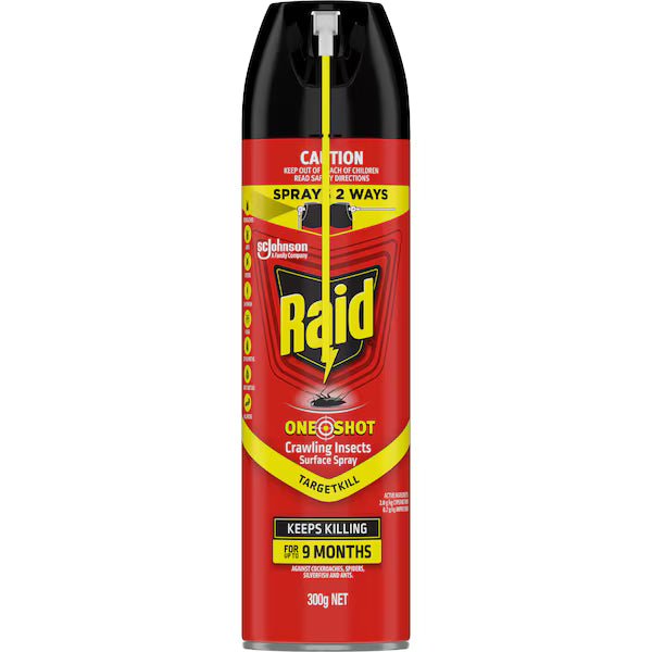 One Shot Crawling Insects Surface Spray Target Kill | Each | Raid | YG-113103-MC-980630
