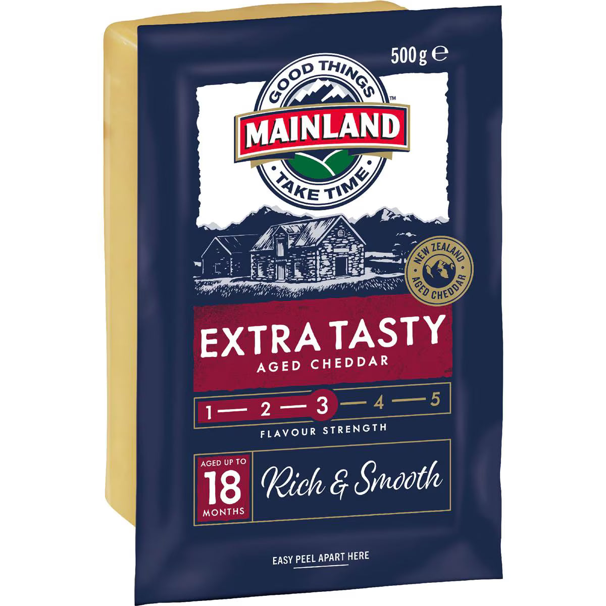 Extra Tasty Cheese Block | 500g | Mainland | YG-113158-MC-148159
