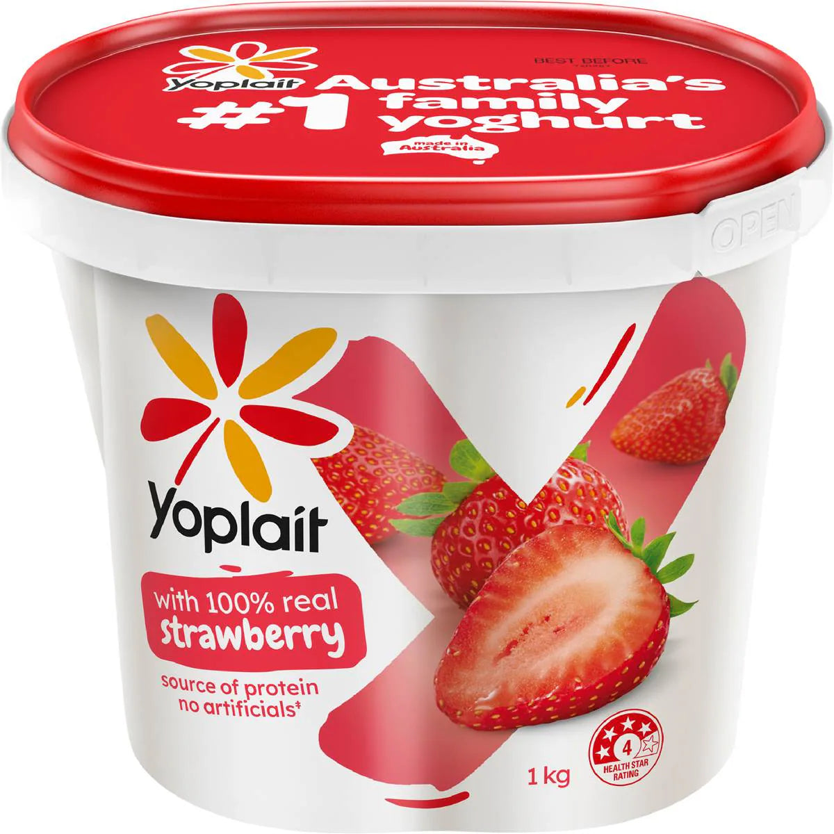 Strawberry Yoghurt | 1kg | Yoplait | YG-007412-MC-980896