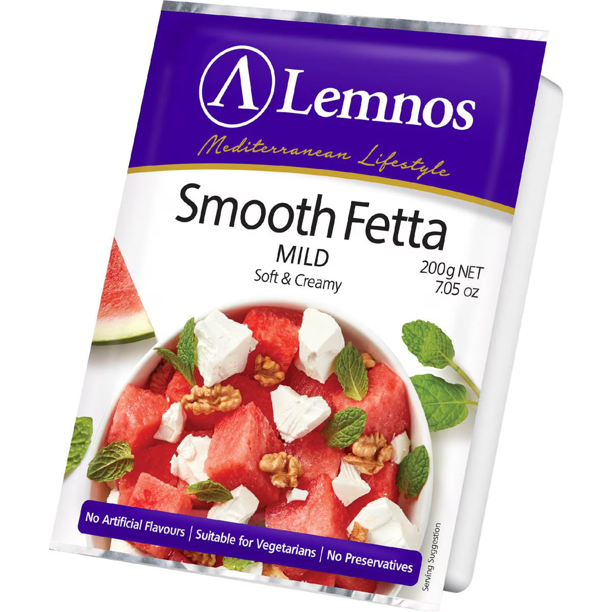 Smooth Fetta Cheese | 200g | Lemnos | YG-113154-MC-980976