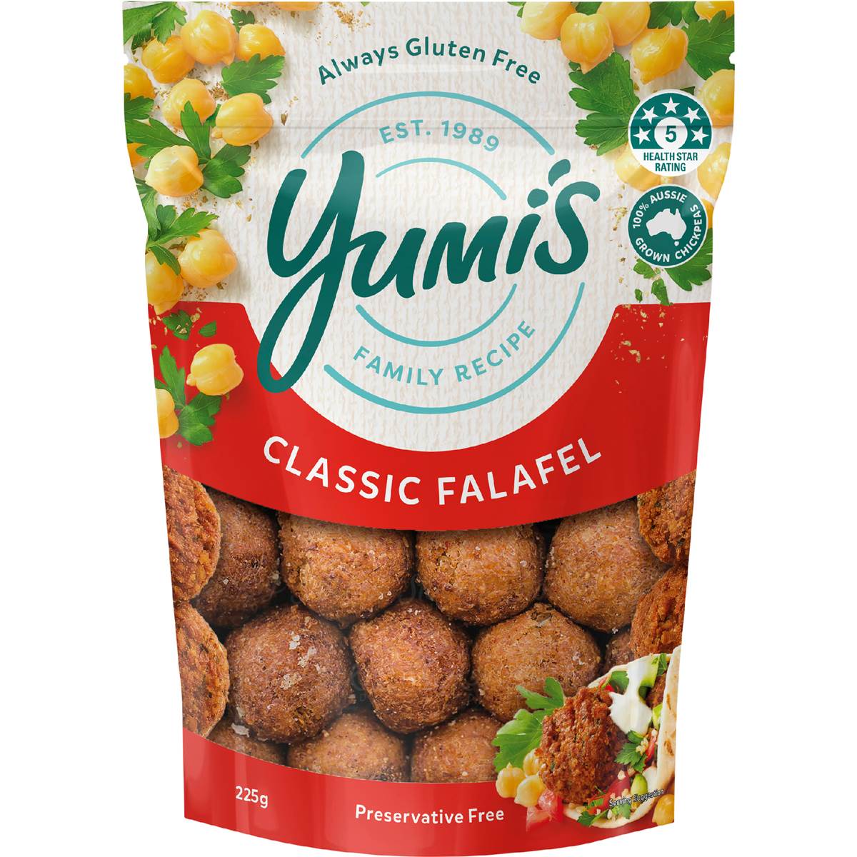 Original Falafel Balls | 225g | Yumi's | YG-006200-WW-084657