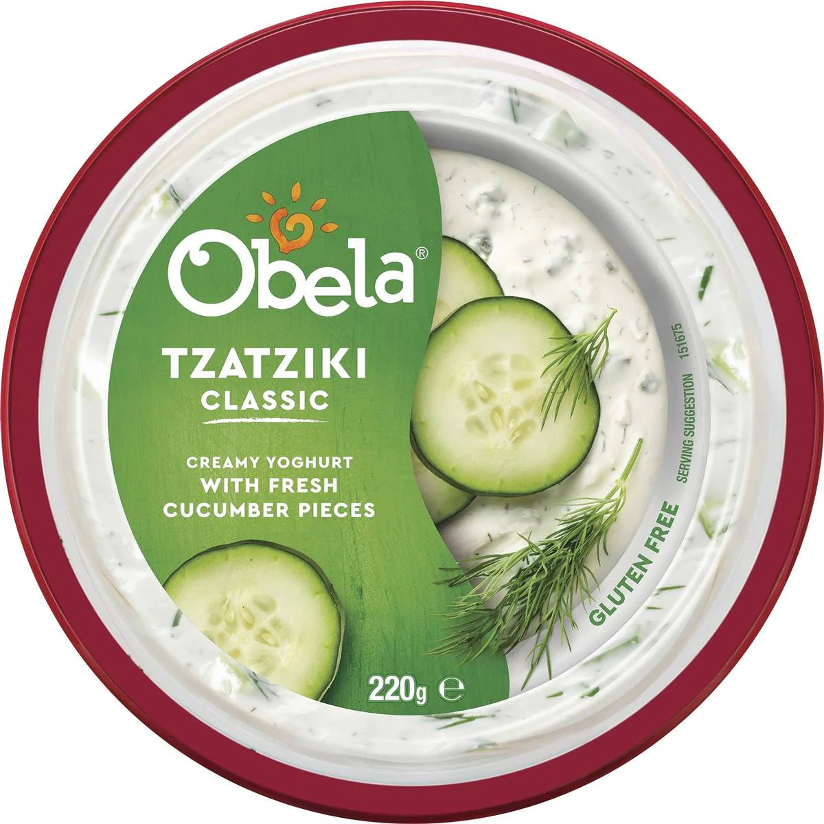 Tzatziki Dip Classic | 220g | Obela | YG-112339-MC-980845