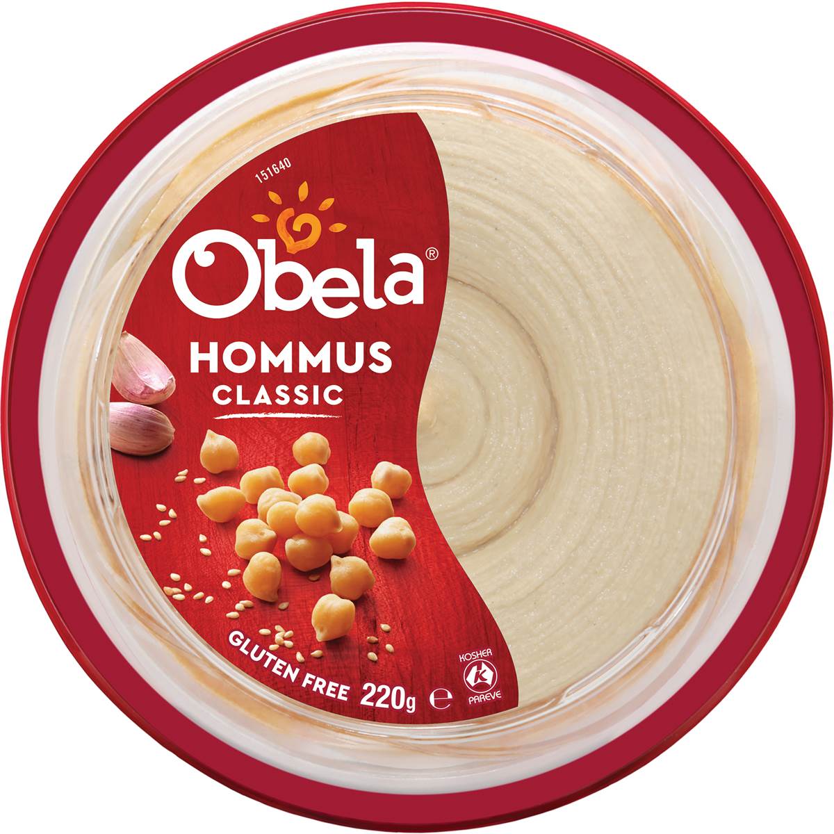 Hommus Smooth Classic Dip | 220g | Obela | YG-112340-MC-980846
