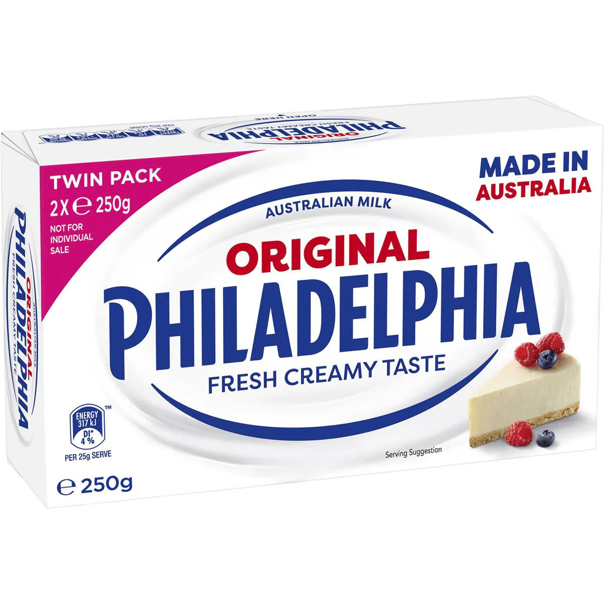 Original Cream Cheese Twin Block | 500g | Philadelphia | YG-006641-WW-084833