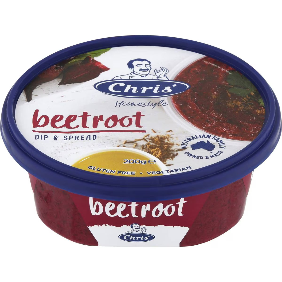 Dips Egyptian Beetroot | 200g | Chris' | YG-006122-WW-085456