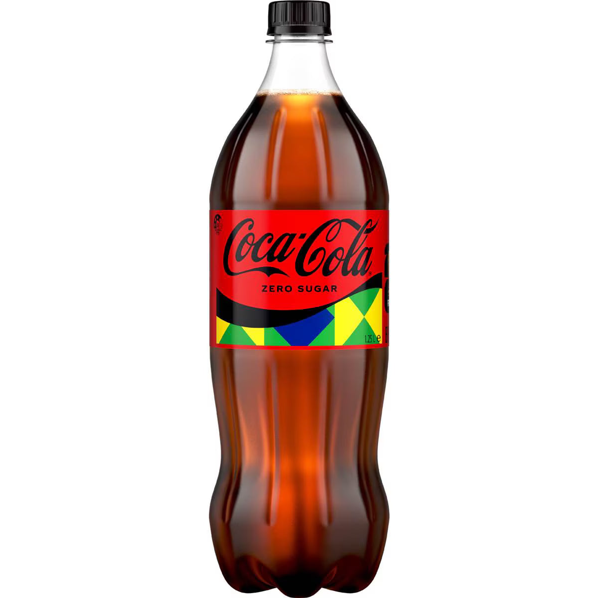 Zero Sugar Soft Drink Bottle | 1.25l | Coca-Cola | YG-112450-MC-975556