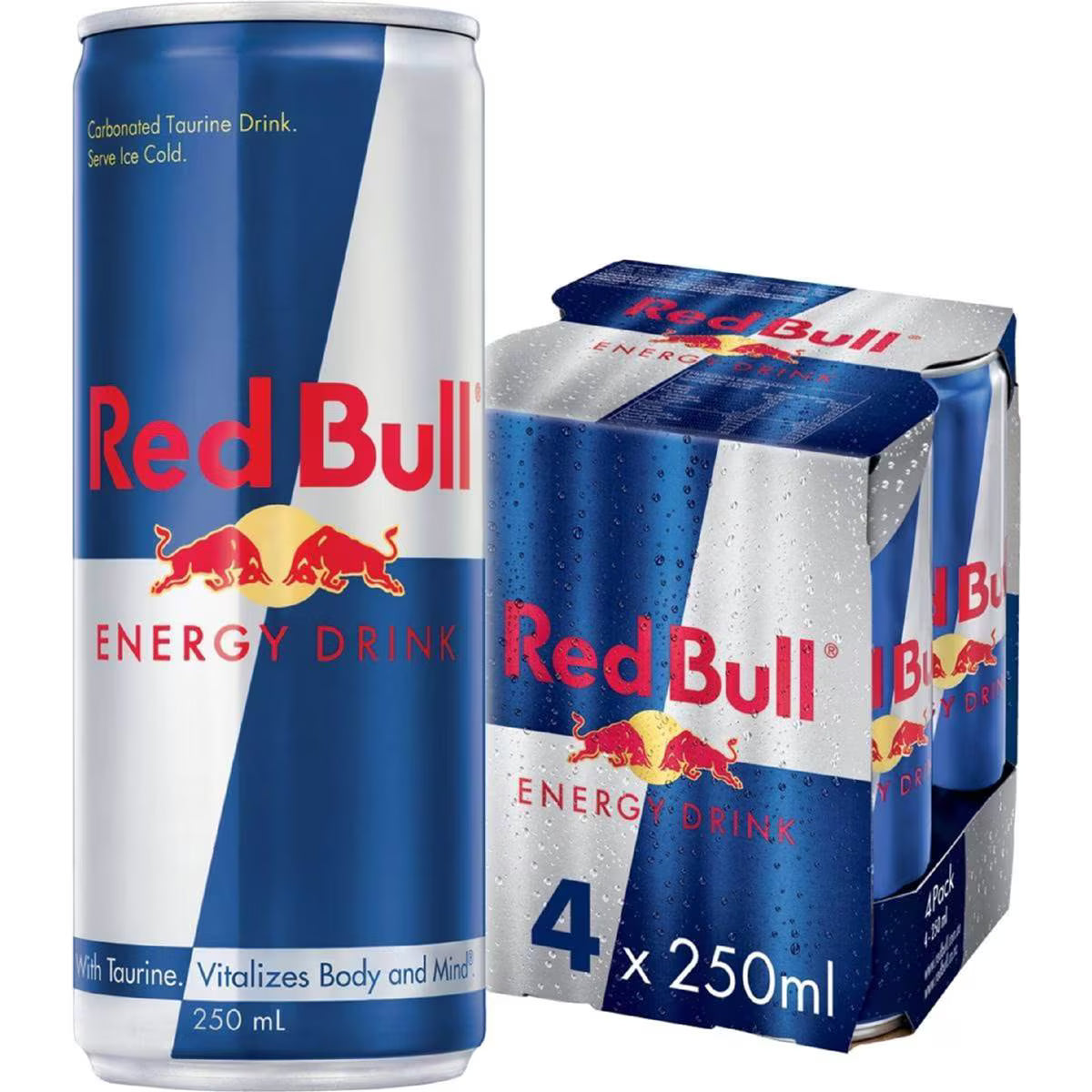 Energy Drink | 250ml x 4 Pack | Red Bull | YG-006766-MC-975420