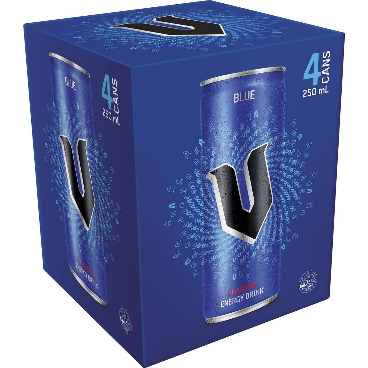 Blue | 250ml x 4 Pack | V Energy | YG-112415-MC-975390