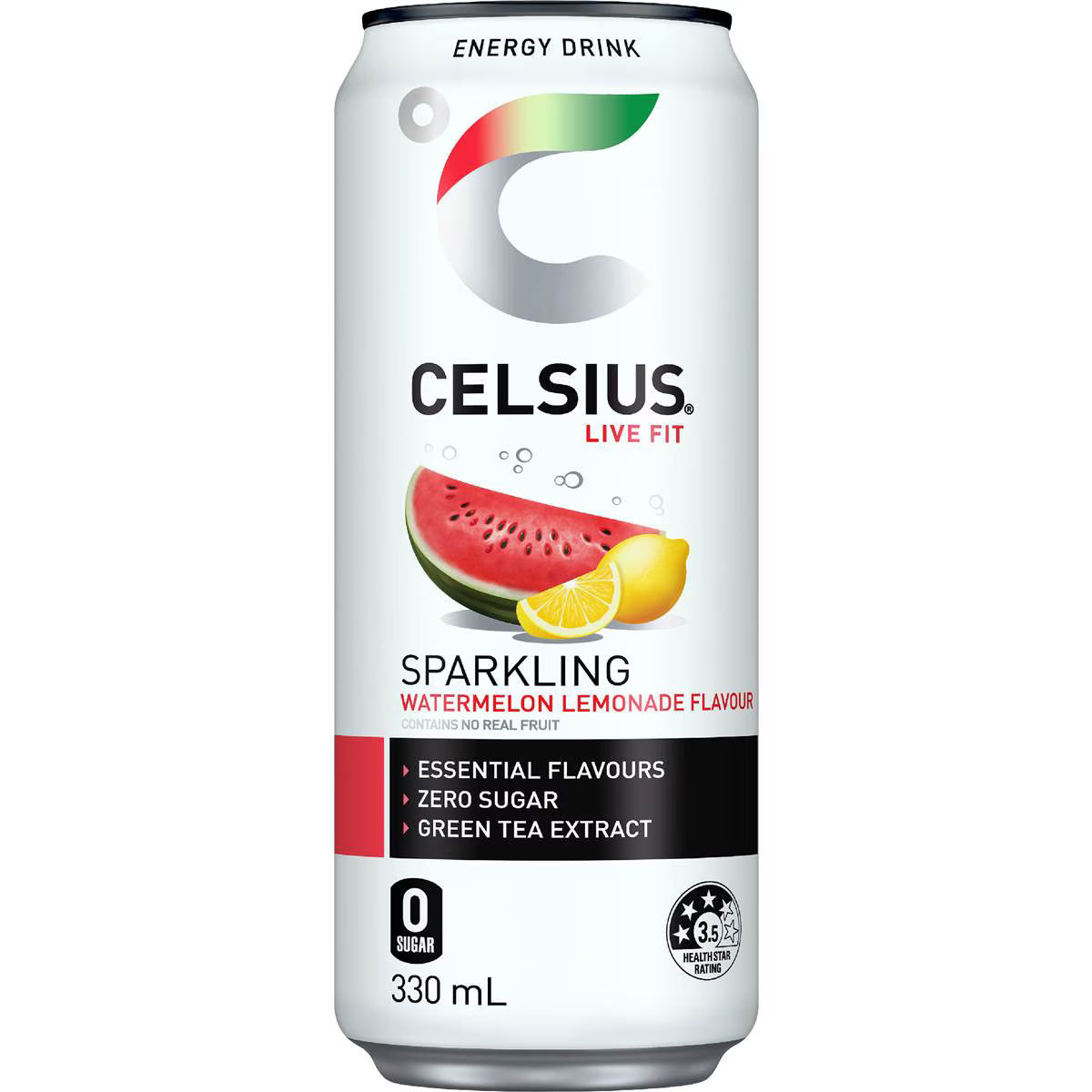 Energy Drink Sparkling Watermelon Lemonade Can | 330ml | Celsius | YG-111461-MC-975464