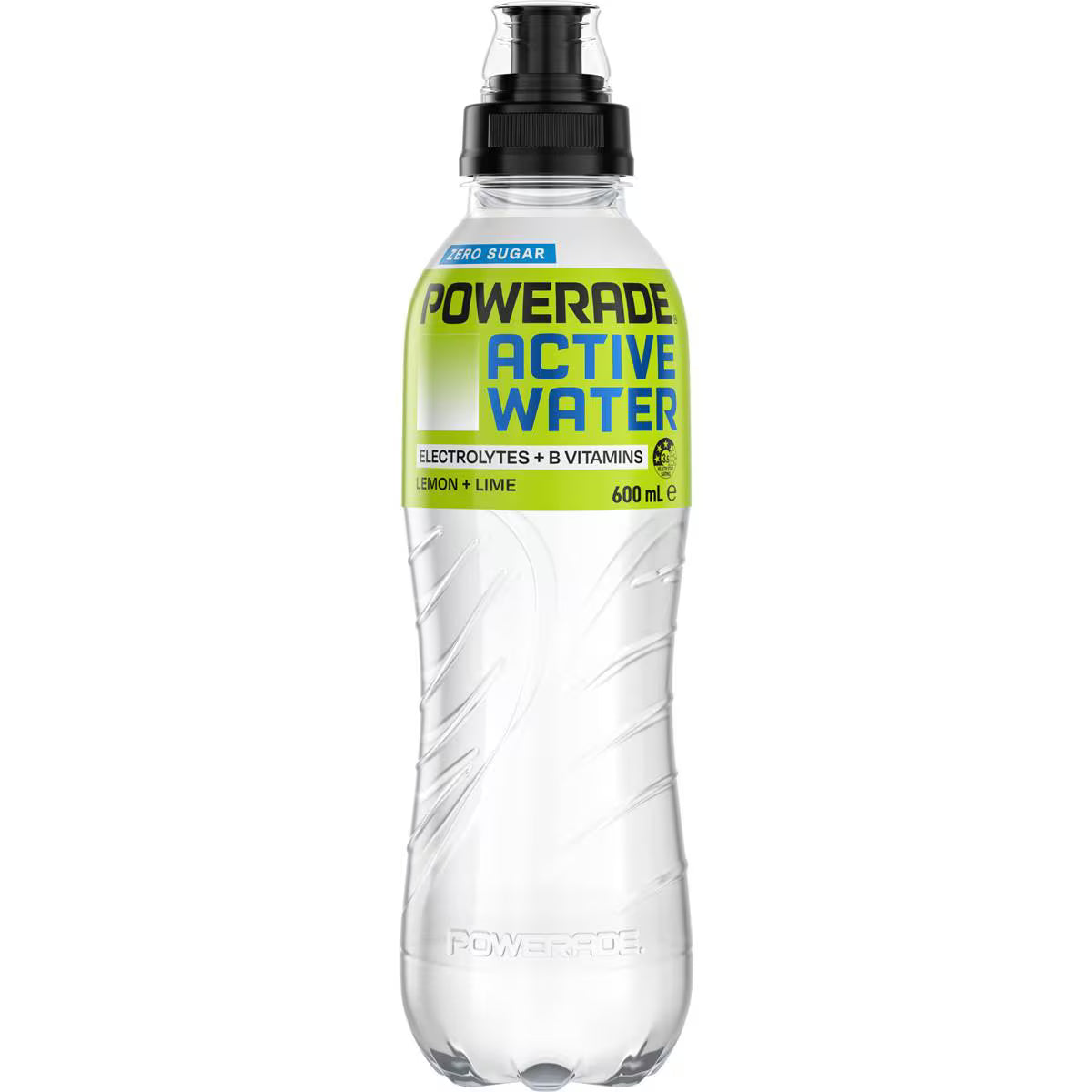 Active Water Lemon Lime Sports Drink Sipper Cap | 600ml | Powerade | YG-111498-MC-975571
