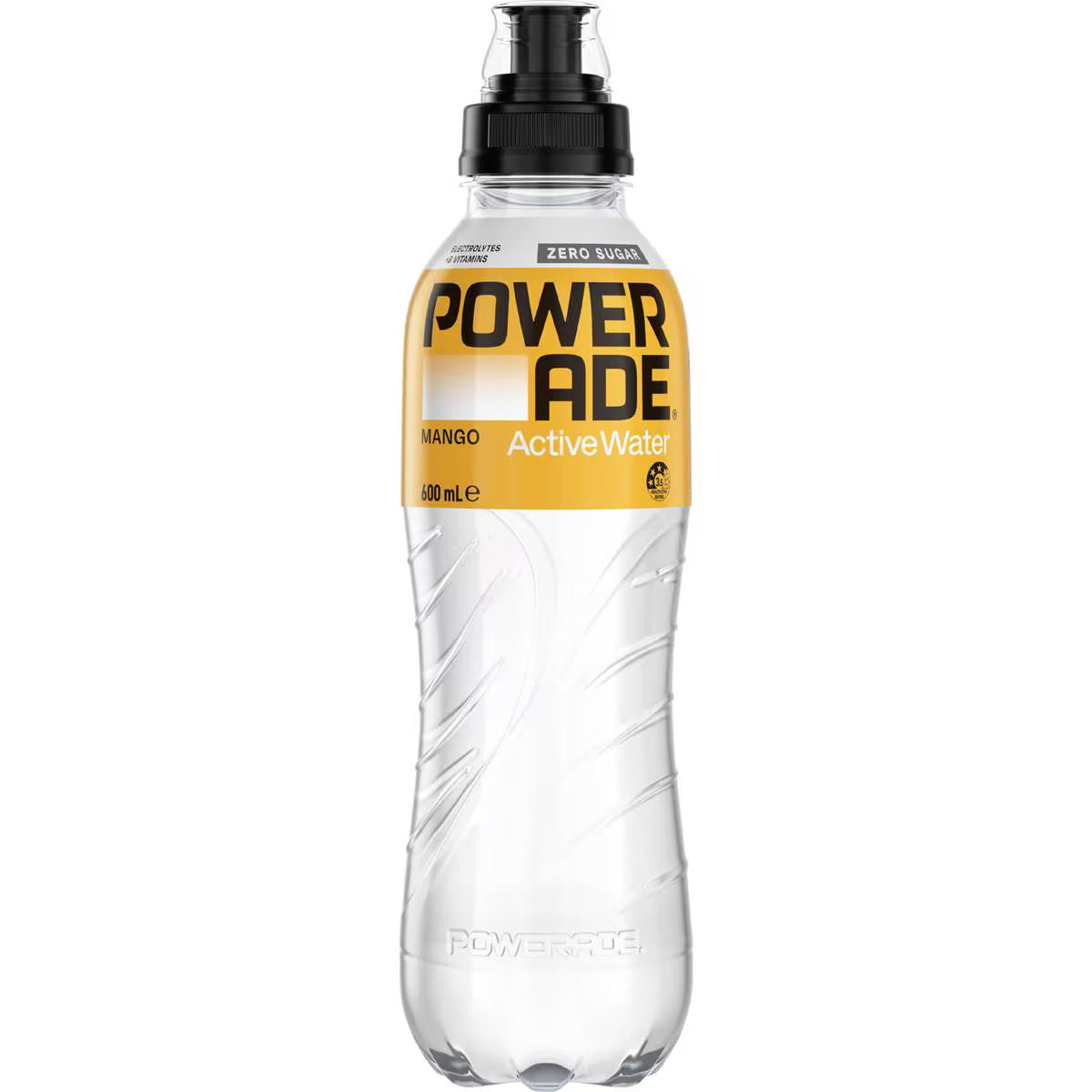 Active Water Mango Sports Drink Sipper Cap | 600ml | Powerade | YG-111497-MC-975570