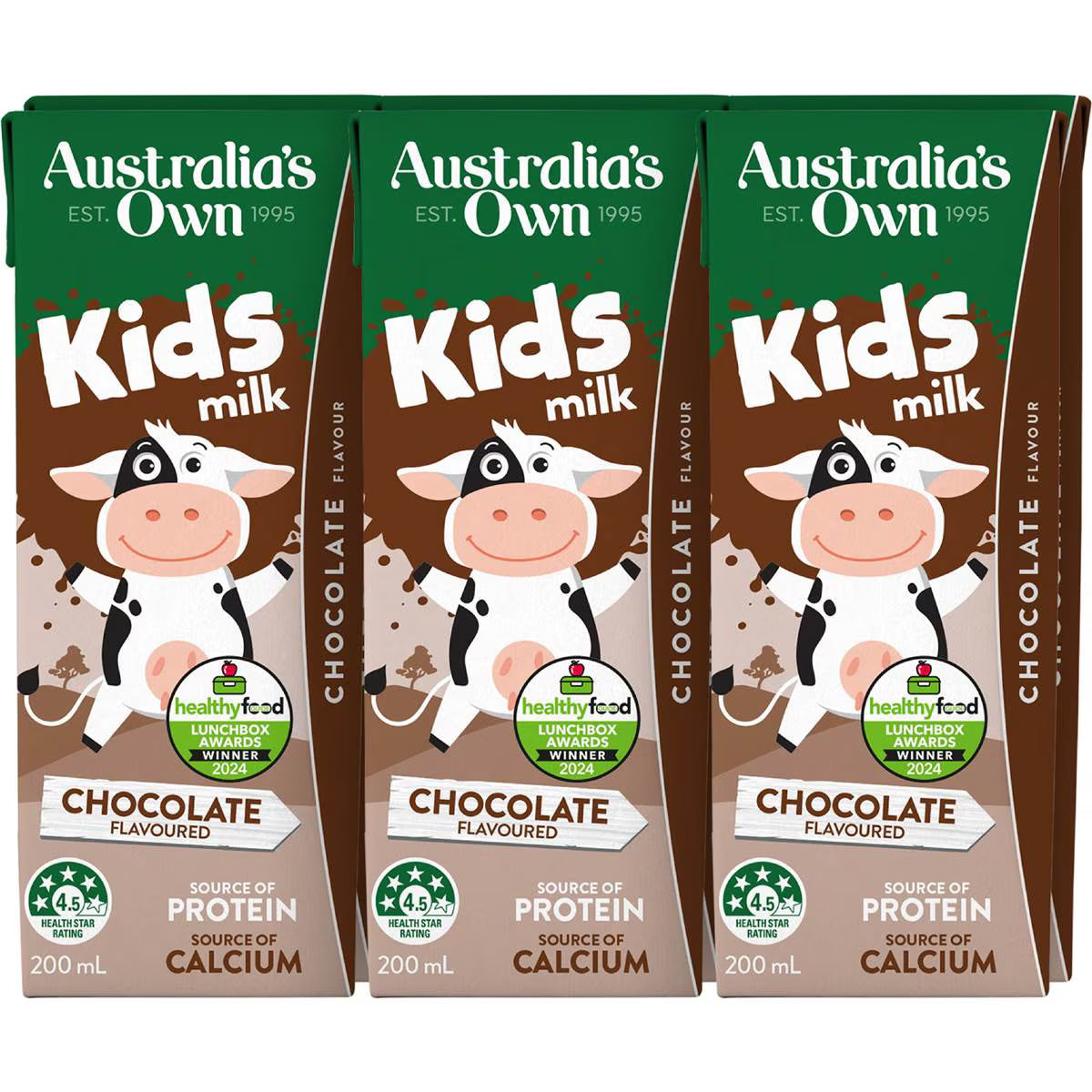 Kid's Milk Chocolate Poppers | 200ml x 6 Pack | Australia's Own | YG-111839-MC-977713