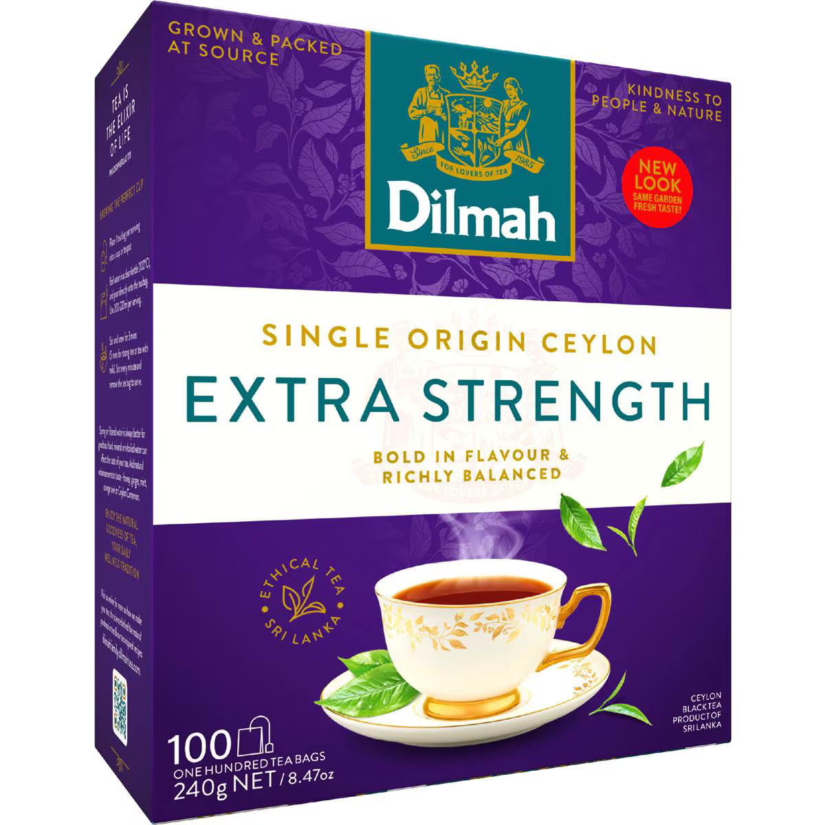 Extra Strength Tea Bags | 100 Pack | Dilmah | YG-111889-MC-977869