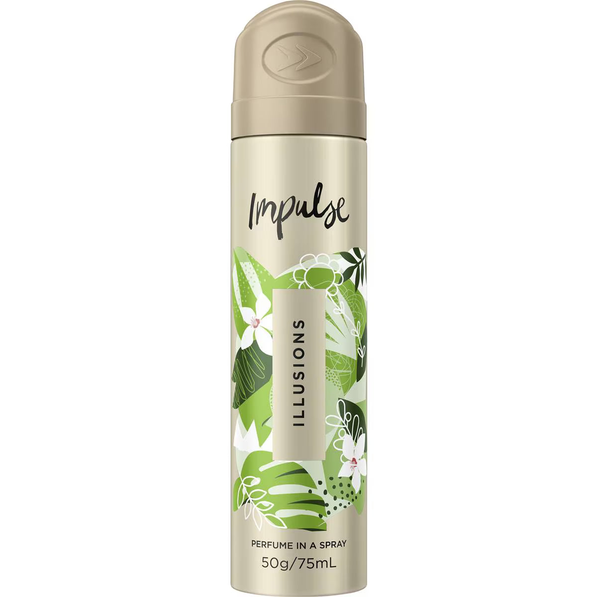 Body Spray Aerosol Deodorant Illusions | 75ml | Impulse | YG-007972-MC-978061