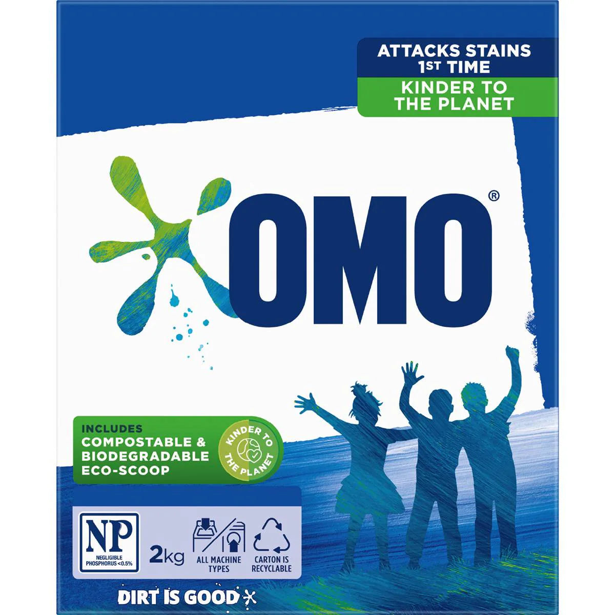 Active Clean Laundry Powder Detergent | 2kg | Omo | YG-112322-MC-980702
