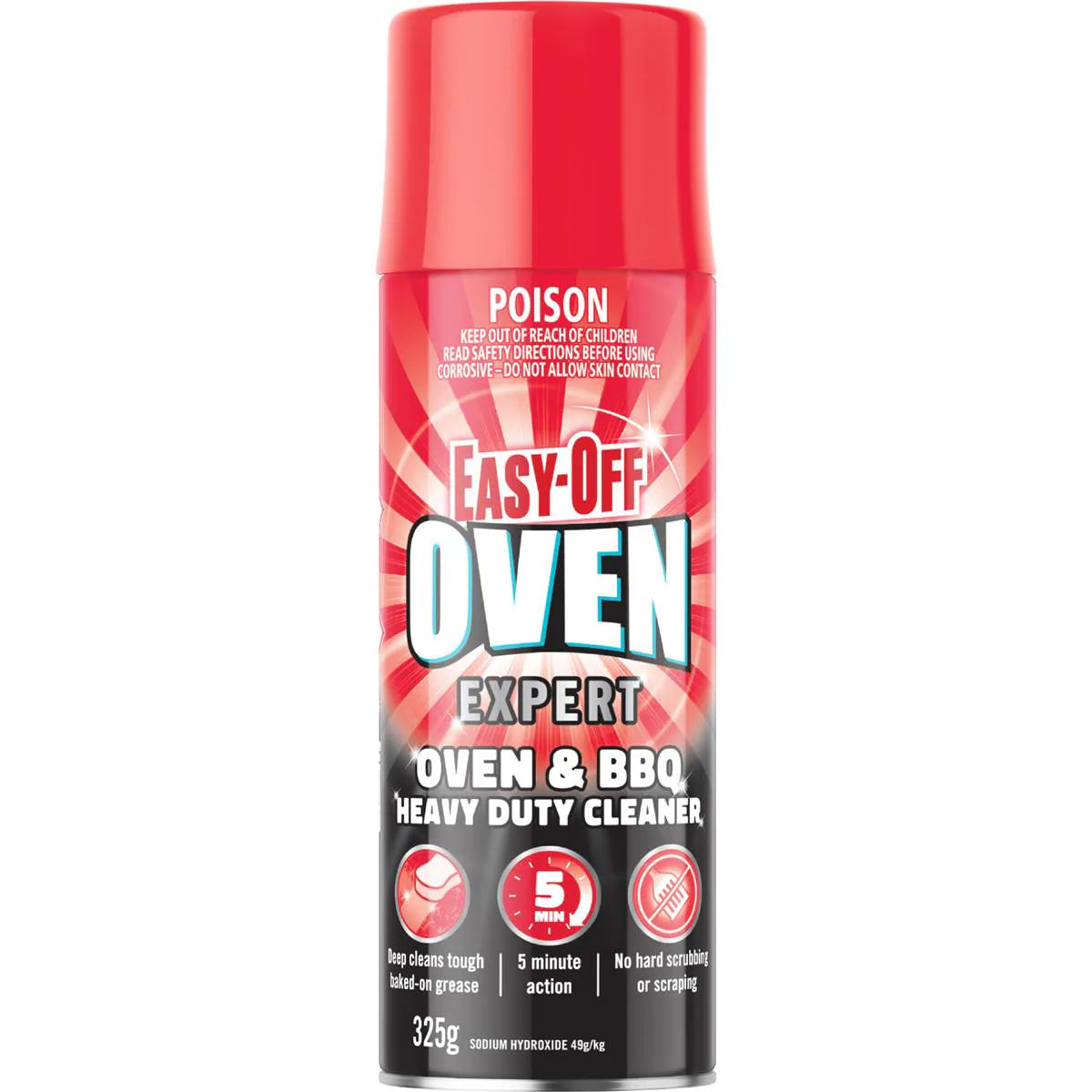 Bam Oven & BBQ Heavy Duty Cleaner Spray | 325g | Easy-Off | YG-112277-MC-980569