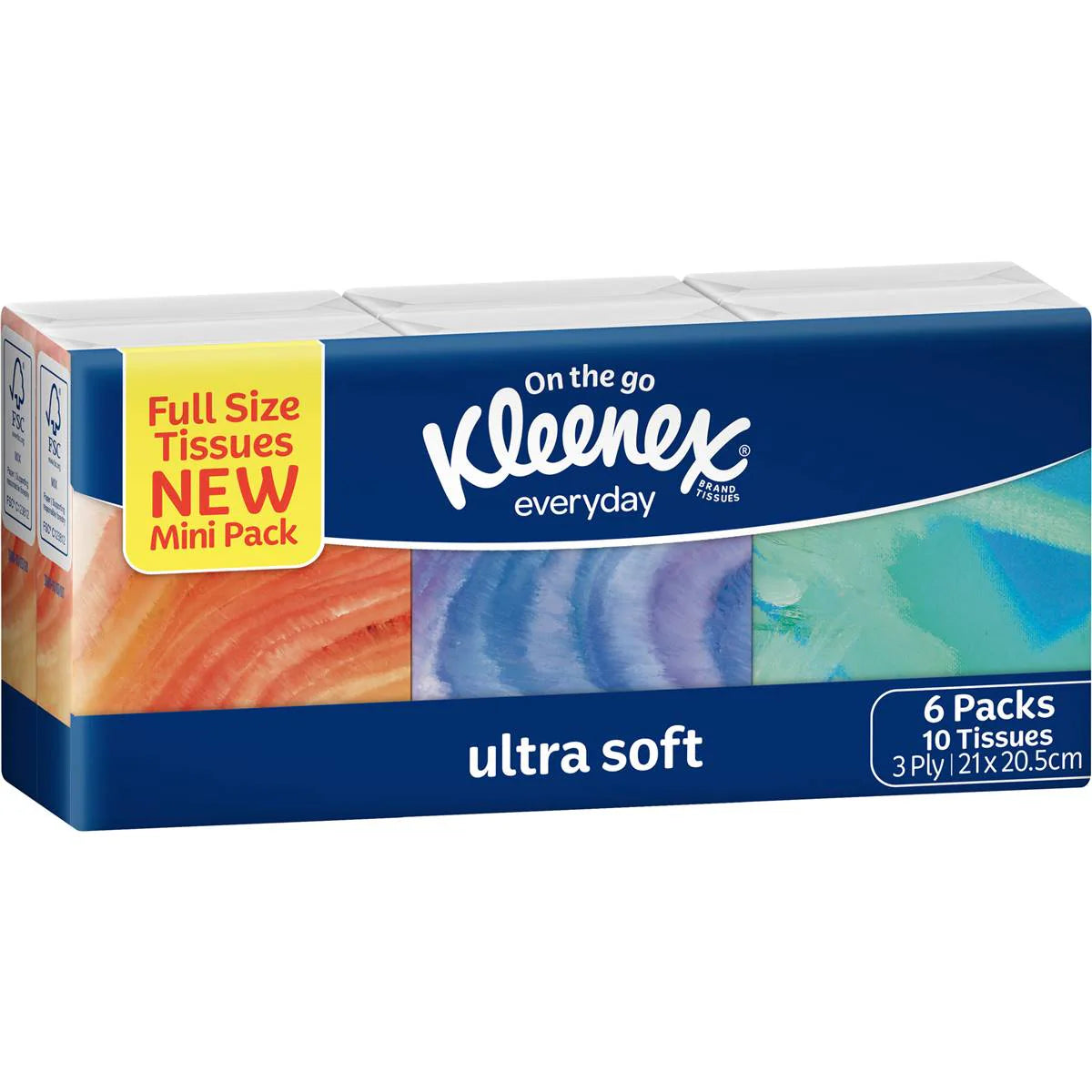 Ultra Soft Tissues Pocket | 6 Pack | Kleenex | YG-112992-MC-978957