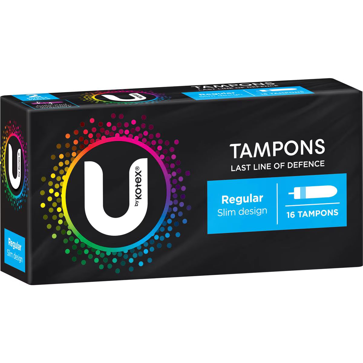 Tampons Regular | 16 Pack | U By Kotex | YG-112826-MC-978129