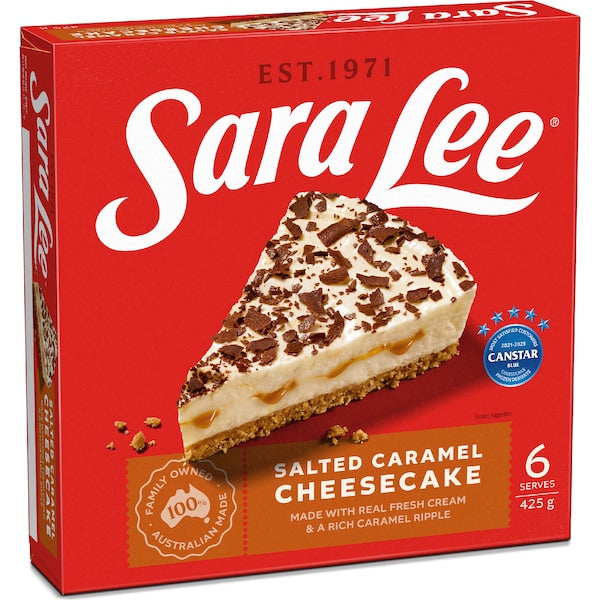 Incredibly Crunchy Salted Caramel Cheesecake | 425g | Sara Lee | YG-006706-WW-098962
