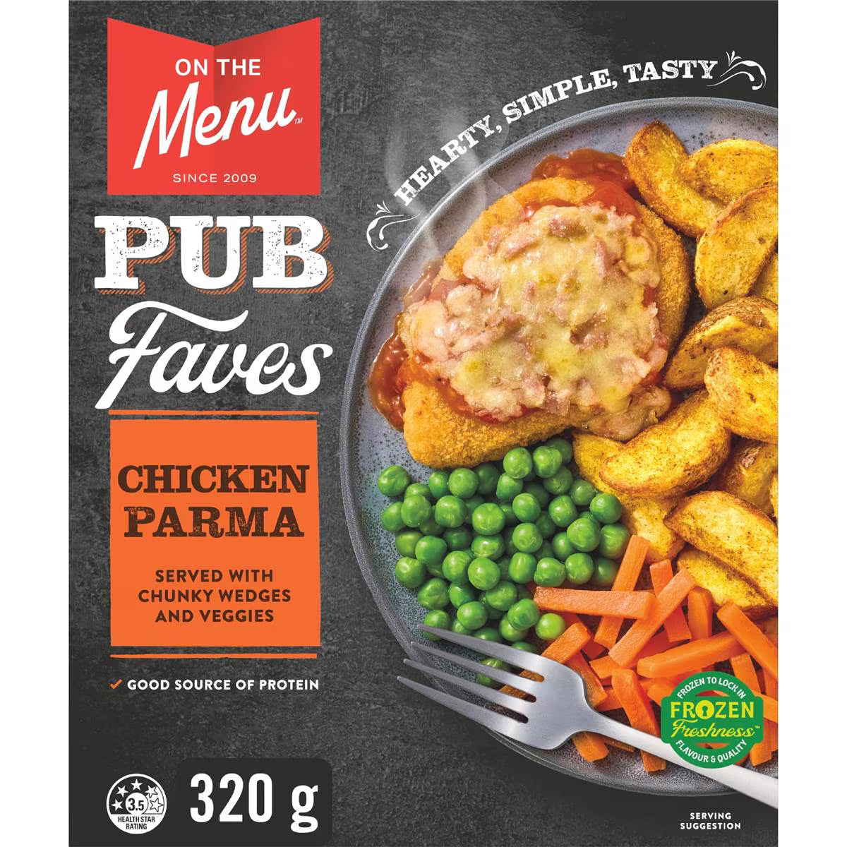Chicken Parmigiana Frozen Meal | 320g | On The Menu | YG-112242-MC-980277