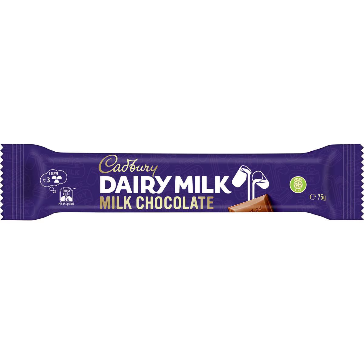 Dairy Milk Chocolate Bar Large | 75g | Cadbury | YG-111820-MC-977648