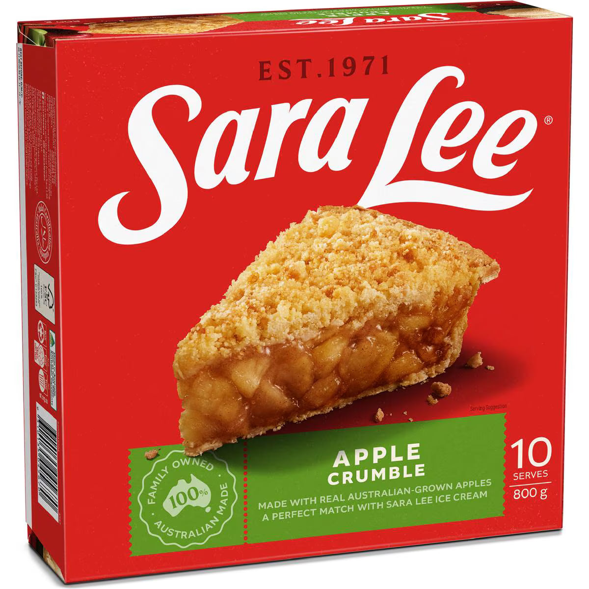 Deep Dish Pie With Apple Crumble Top | 800g | Sara Lee | YG-006748-MC-980207