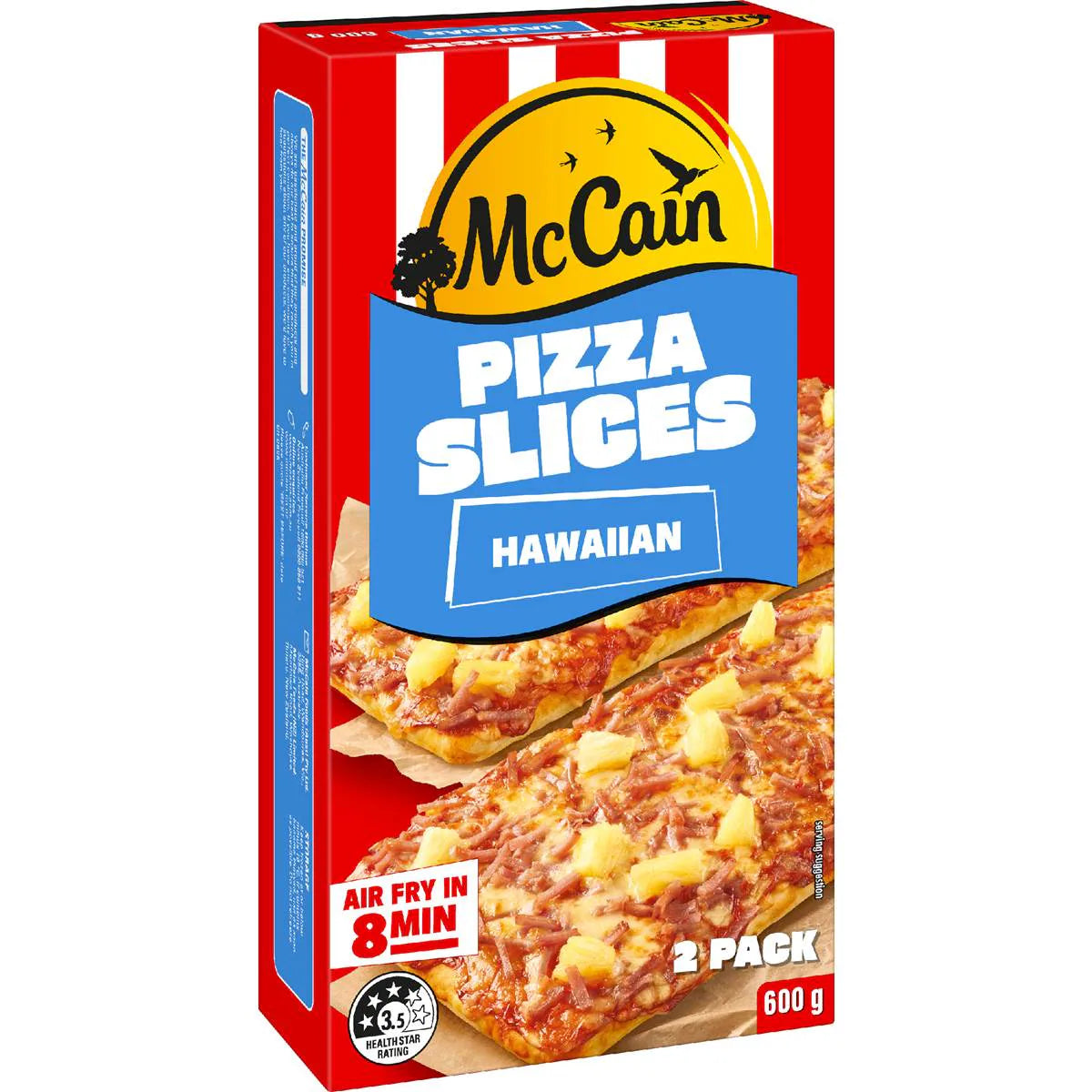 Pizza Slice Snacks Ham & Pineapple | 2 Pack | Mccain | YG-112255-MC-980316