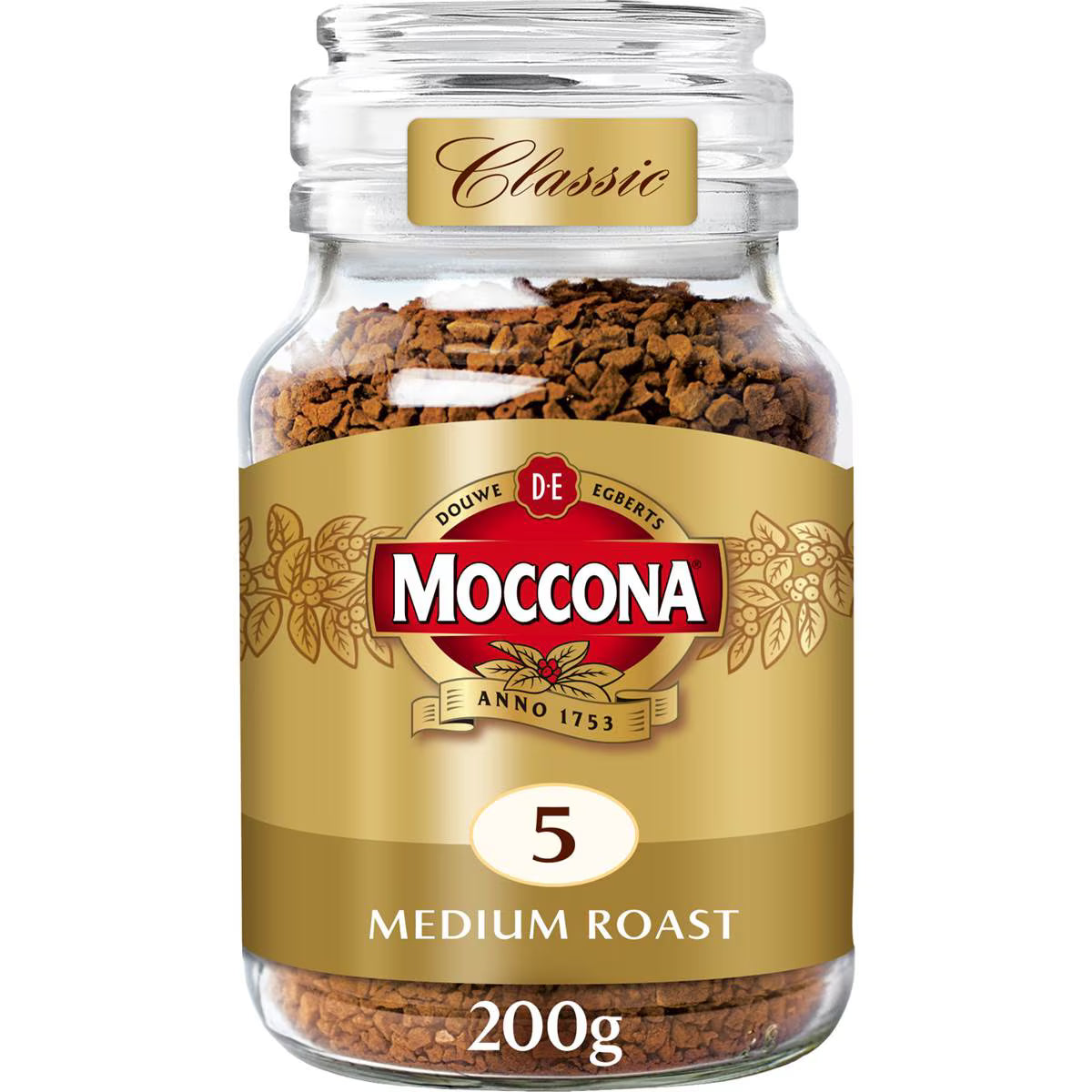 Freeze Dried Instant Coffee Classic Medium Roast | 200g | Moccona | YG-111896-MC-977888