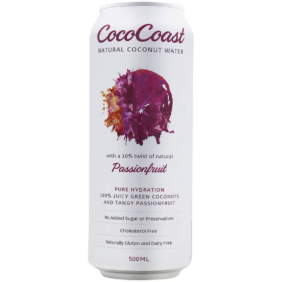 Natural Coconut Water Passionfruit | 500ml | Cococoast | YG-111475-MC-975507