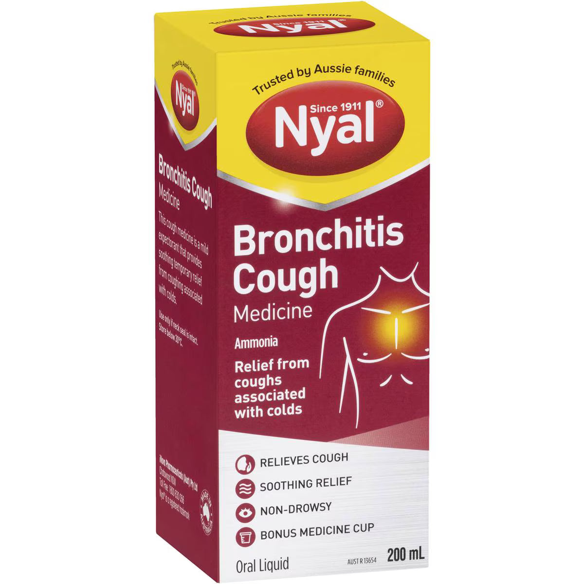 Cough Syrups Bronchitis Mix | 200ml | Nyal | YG-008191-MC-978009