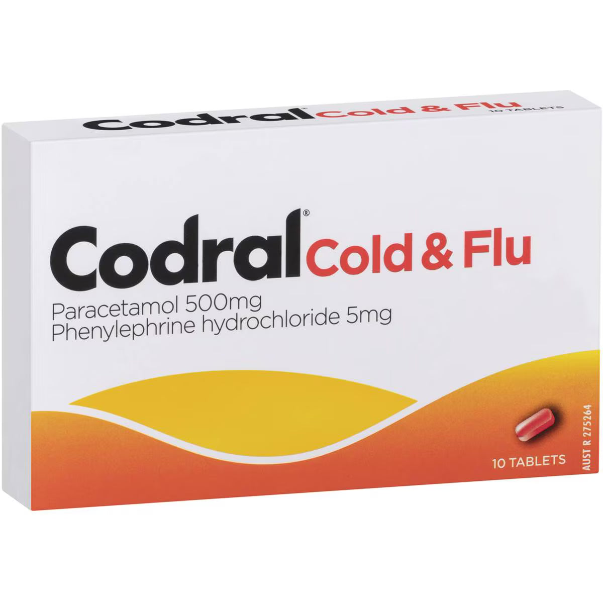 Cold & Flu Tablets | 10 Pack | Codral | YG-111934-MC-977990