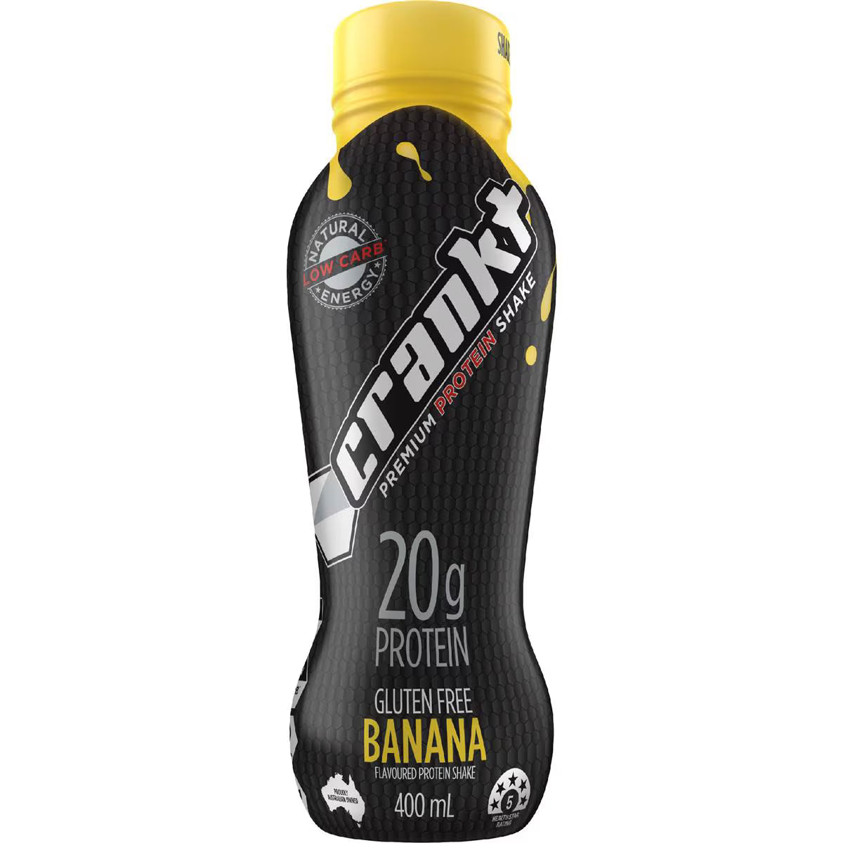 Premium Protein Shake Banana | 400ml | Crankt | YG-111845-MC-977731