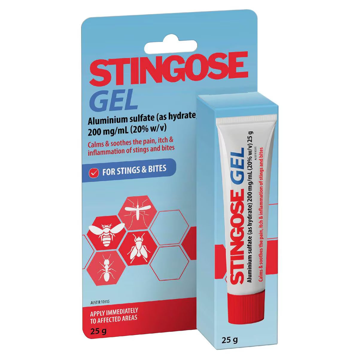 Antiseptic Gel Tube | 25g | Stingose | YG-112779-MC-977965