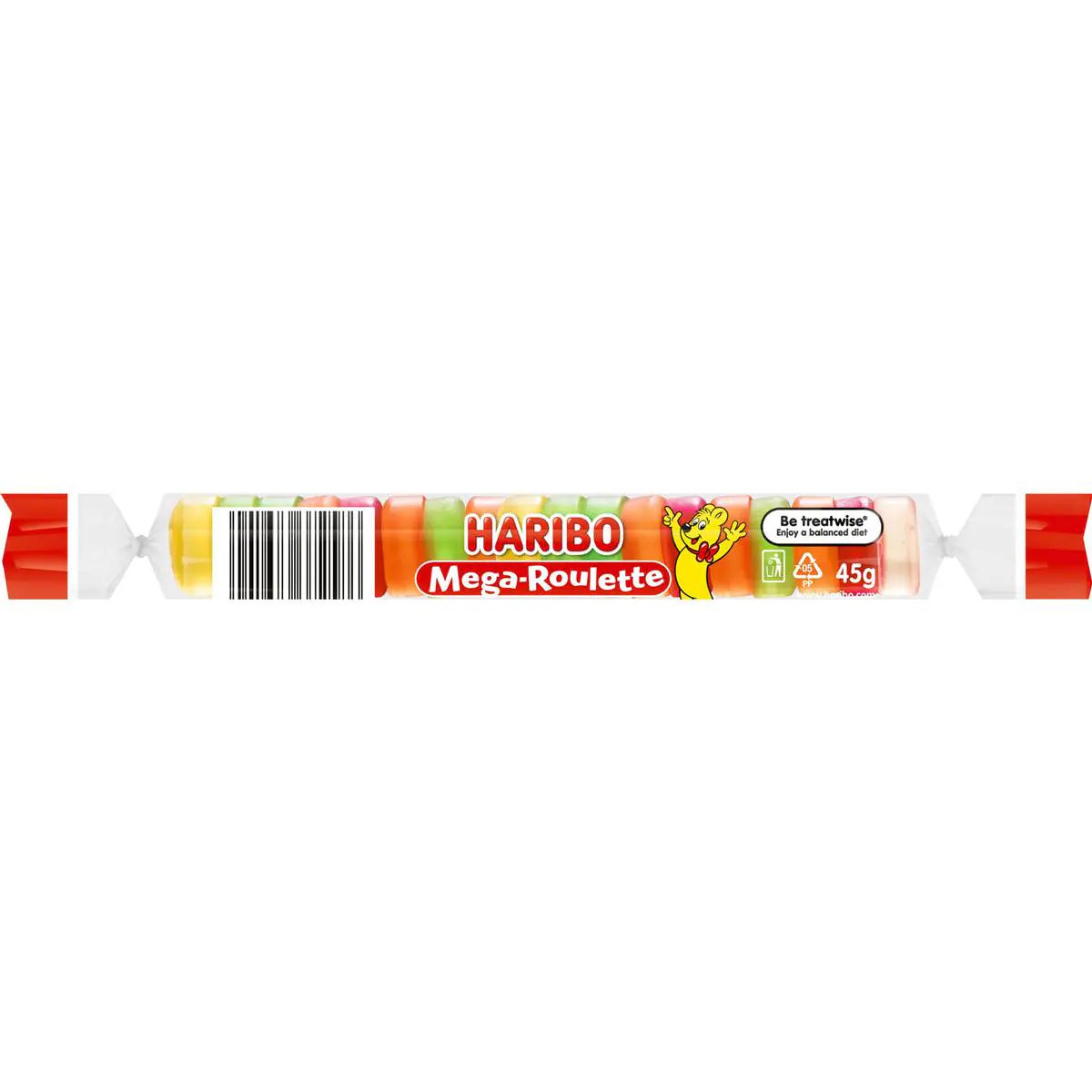 Mega Roulette Lollies | 45g | Haribo | YG-111650-MC-976967