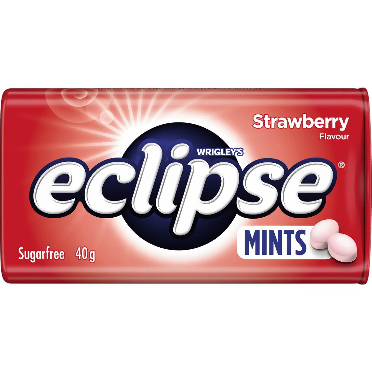 Strawberry Sugar Free Mints Tin | 40g | Eclipse | YG-112551-MC-976864