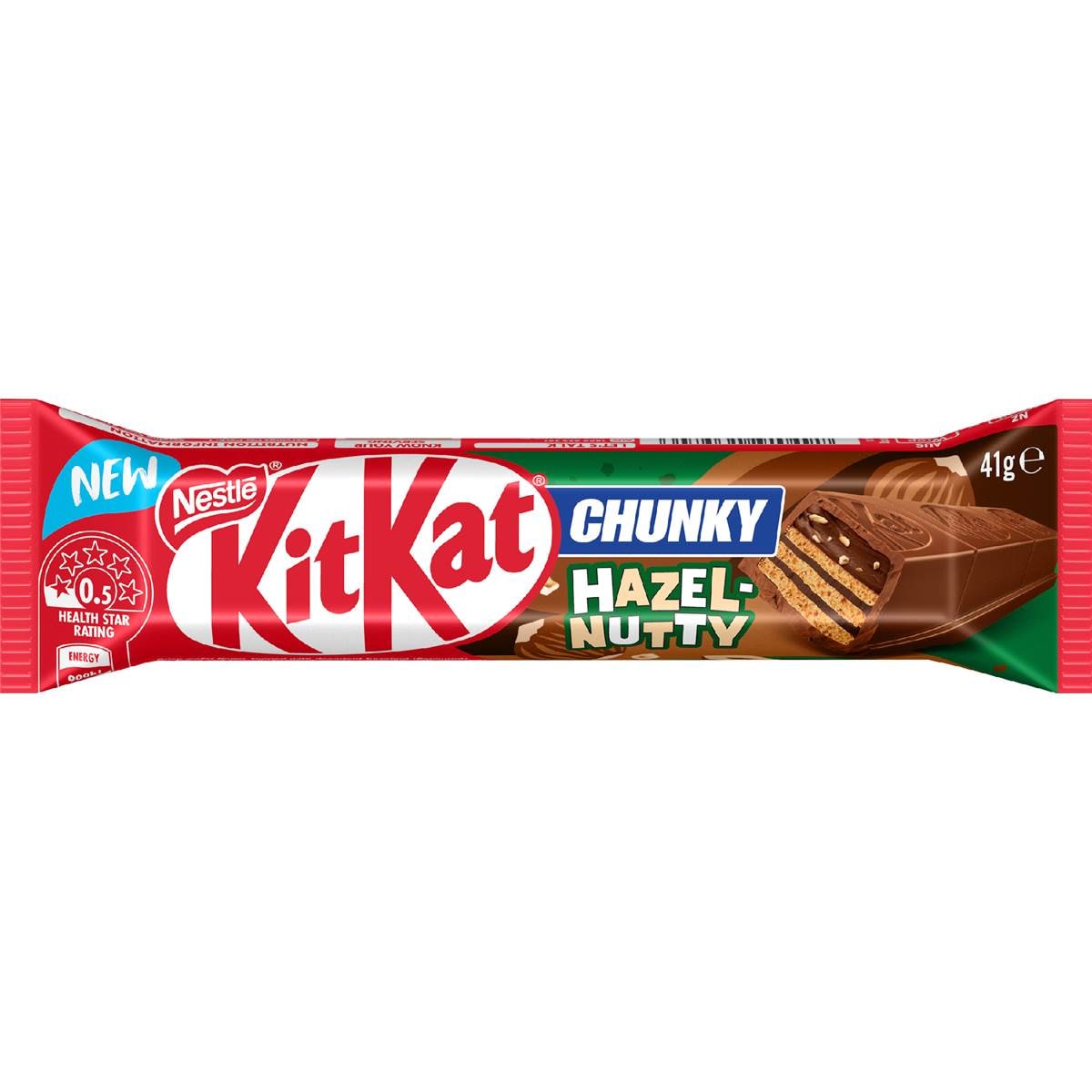 Chunky Hazelnut Chocolate Bar | 41g | Kitkat | YG-112708-MC-977676