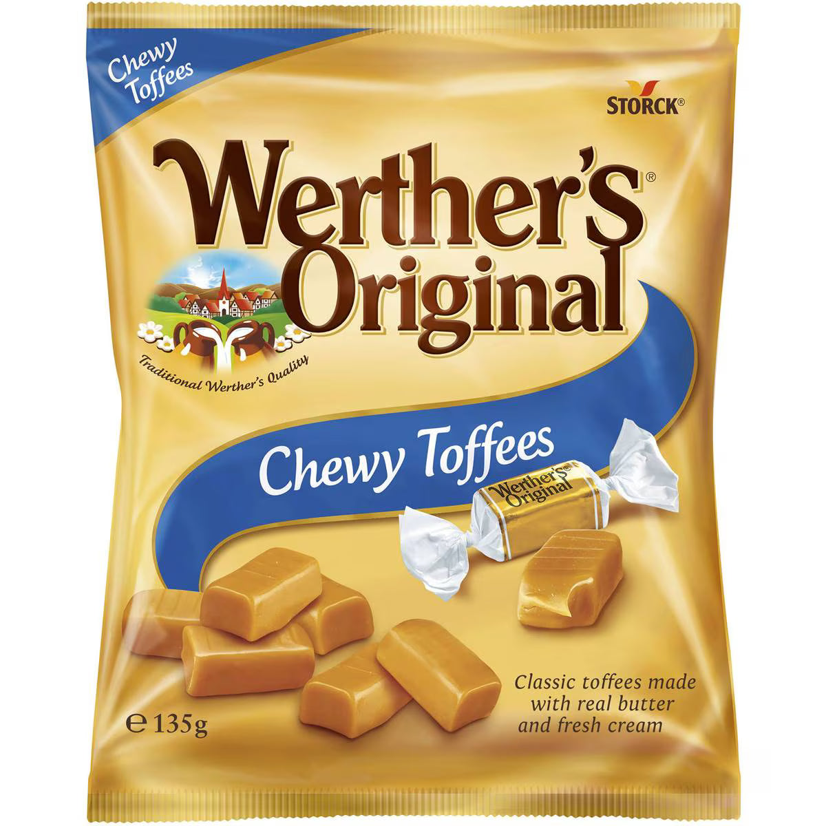 Chewy Toffees | 135g | Werther's Original | YG-112562-MC-976909