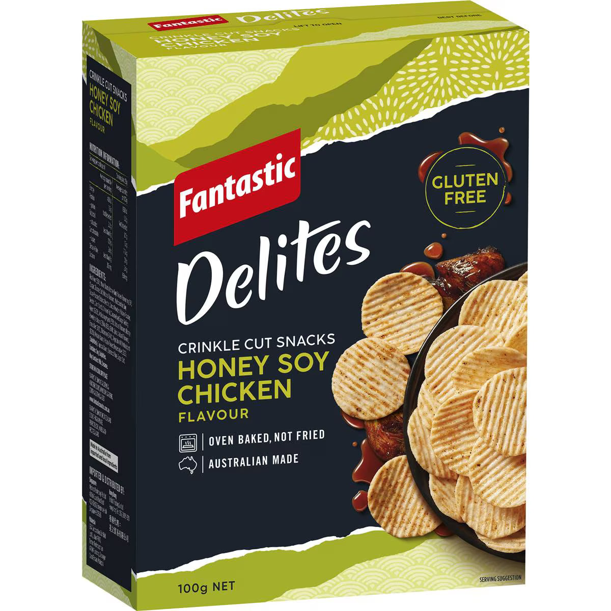 Delites Snacks Honey Soy Chicken | 100g | Fantastic | YG-111723-MC-977379