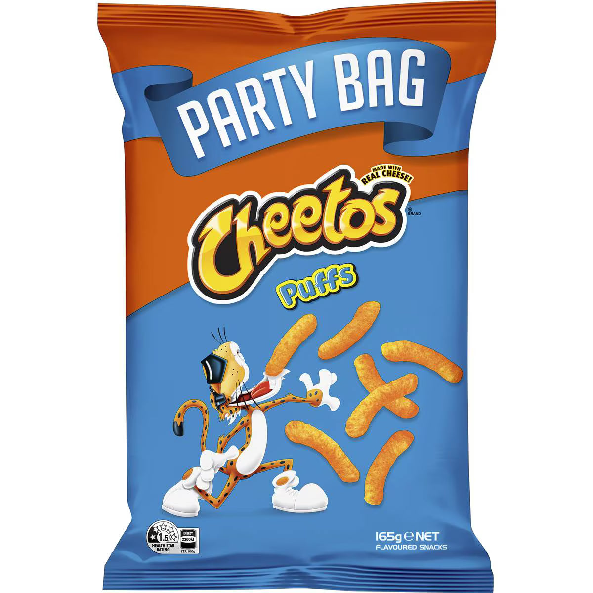 Puffs Cheese Party Bag | 165g | Cheetos | YG-111613-MC-976823