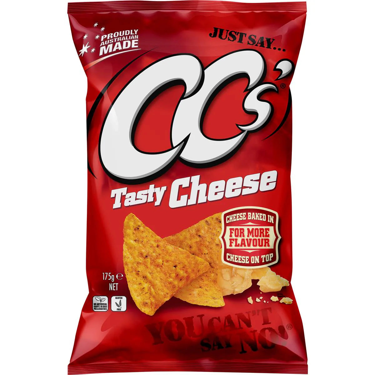 Corn Chips Tasty Cheese | 175g | Cc's | YG-010298-MC-976815