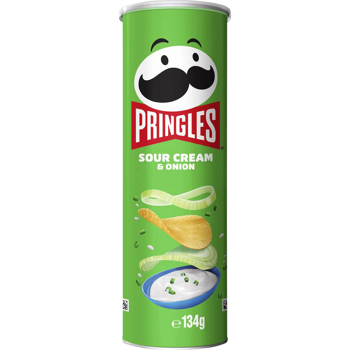 Sour Cream & Onion Potato Chips | 134g | Pringles | YG-111602-MC-976792