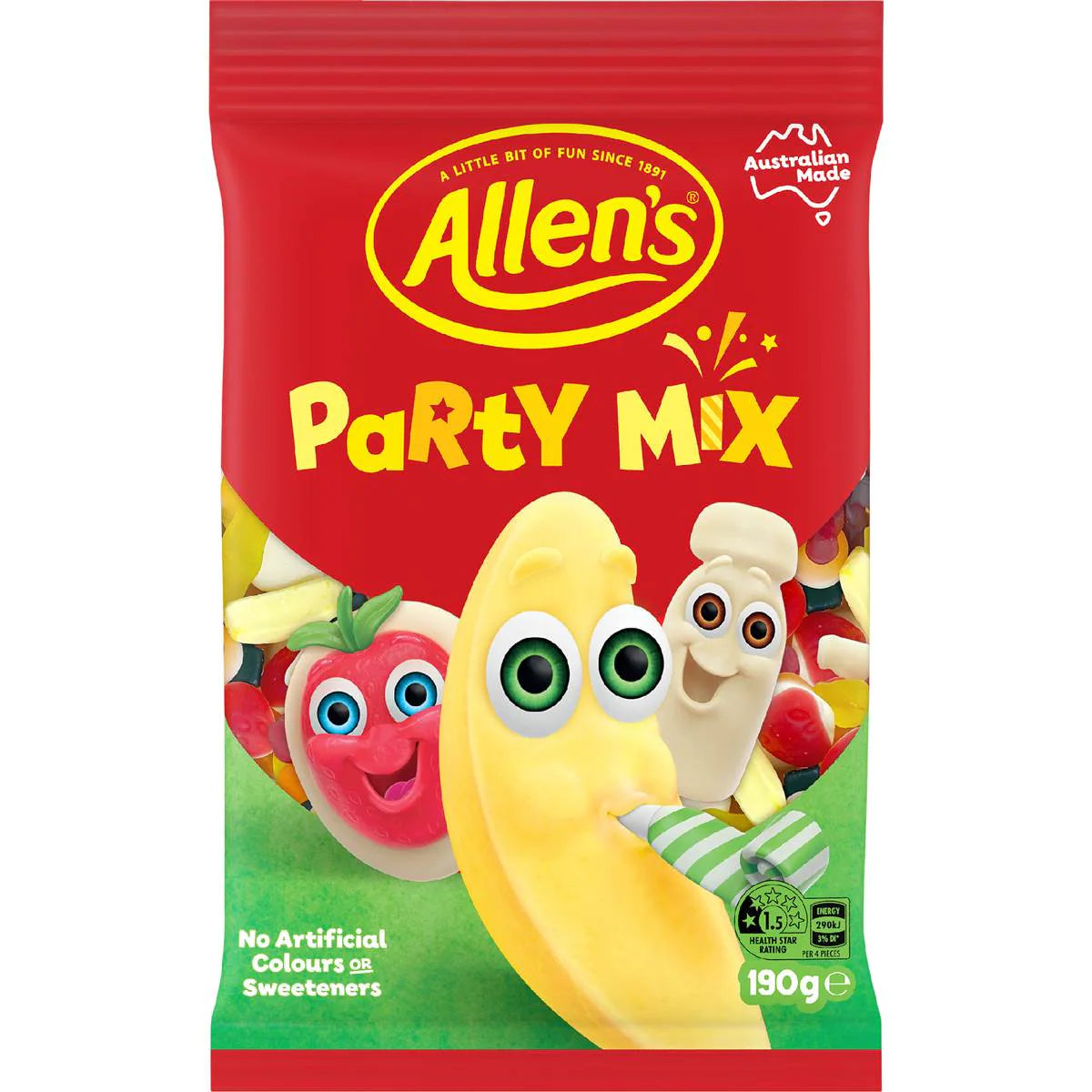 Party Mix Lollies Bag | 190g | Allen's | YG-111647-MC-976962