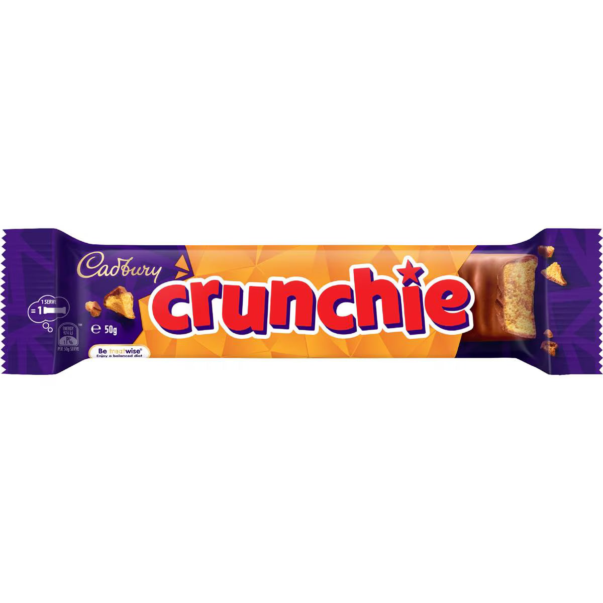 Crunchie Milk Chocolate Bar Chocolate Bar | 50g | Cadbury | YG-112687-MC-977616